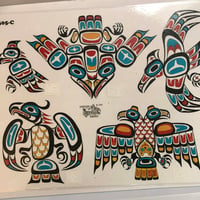 Image 2 of 1993 Official Tattoo Brand production thunderbird sheet 305-c