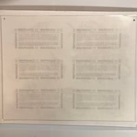 Image 3 of 1994 Official Tattoo Brand production unicorn sheet 332-c