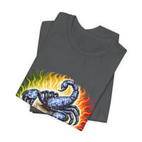 Image 3 of Escorpiao XIII Scorpio  Flame Tee 