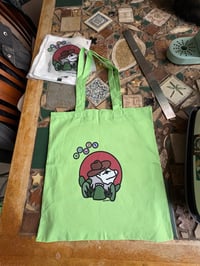 Image 2 of ** ASSORTED HAND PRESSED TOTE BAGS **