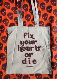 Image 13 of ** ASSORTED HAND PRESSED TOTE BAGS **