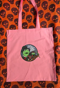 Image 16 of ** ASSORTED HAND PRESSED TOTE BAGS **