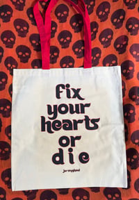 Image 25 of ** ASSORTED HAND PRESSED TOTE BAGS **