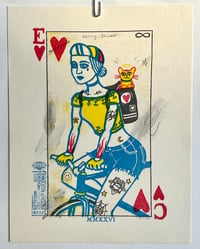 QUEEN OF HEARTS RISO PRINT