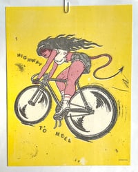 HIGHWAY TO HELL RISO PRINT