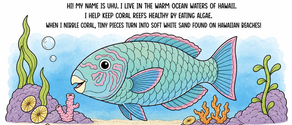 Image of Uhu under the sea 