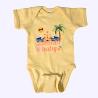 Image 1 of Summer baby bodysuit