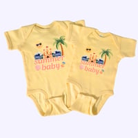Image 2 of Summer baby bodysuit