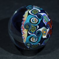 Image 4 of Pastel Thunderbolt Murrini Marble