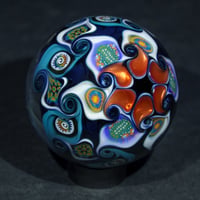 Image 6 of Pastel Thunderbolt Murrini Marble