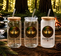 Danicans Tree of Life Collection – Glass Tumblers