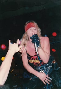 Image 4 of Stevie Rachelle "Stage Worn / Guitar Plate Belt" Classic Glam Era 1 of a kind includes a Free CD