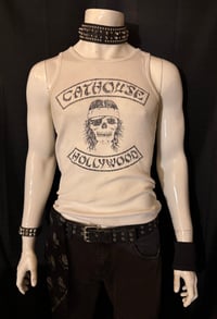 Image 1 of Stevie Rachelle "Stage Worn / Cathouse Tank Top" Riki's Private Reserve Size L/XL includes a Free CD