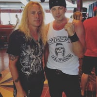 Image 3 of Stevie Rachelle "Stage Worn / Cathouse Tank Top" Riki's Private Reserve Size L/XL includes a Free CD