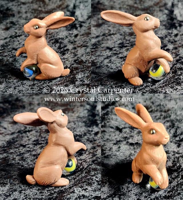 Image of PREORDER Jester - Rabbit Altar Figurine