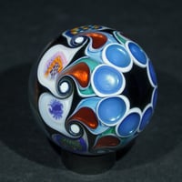Image 6 of Rainbow Wigwag Murrini Marble
