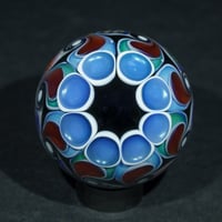 Image 8 of Rainbow Wigwag Murrini Marble