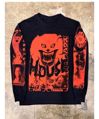 Image 1 of HOUSE *REDUX* 1977: TRAPPED IN A PSYCHEDELIC NIGHTMARE BLACK LS