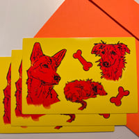 Image 1 of Dog's Life Sticker Sheet