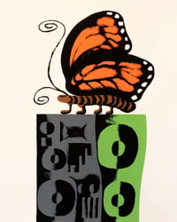 Butterfly Speaker Screenprint 