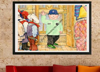 Image 1 of MR BENN - ADIDAS SPEZIAL LIVESEY THEMED PRINT A3/A4