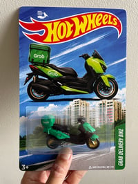 Image 1 of Hot Wheels: Grab Delivery Bike