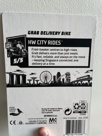 Image 3 of Hot Wheels: Grab Delivery Bike