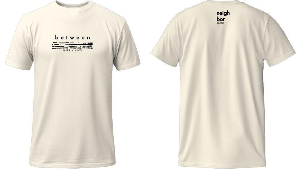 Image of between HERE + NOW x neighbor island (pre-order)