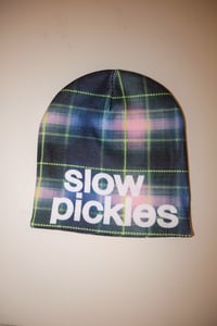 Image 3 of Plaid Skull Beanie