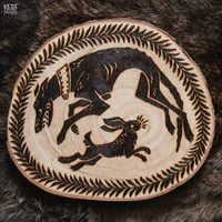 Image 1 of  Hajsza pirográfia | Chase woodburning