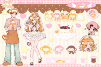 Image 1 of Little Monkey Cafe ⊂((〃’⊥’〃))⊃˙⋆☕︎  ༘
