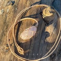Image 1 of Rose Quartz Bundle Necklace. 