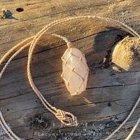 Image 2 of Rose Quartz Bundle Necklace. 