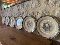 Image 7 of Service assiettes Jules vieillard Bordeaux en terre de fer - Art de la table 
