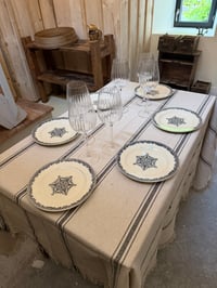 Image 10 of Service assiettes Jules vieillard Bordeaux en terre de fer - Art de la table 