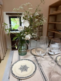 Image 2 of Service assiettes Jules vieillard Bordeaux en terre de fer - Art de la table 