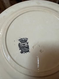 Image 12 of Service assiettes Jules vieillard Bordeaux en terre de fer - Art de la table 