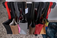 Image 2 of Large handmade shopping bag - Blue