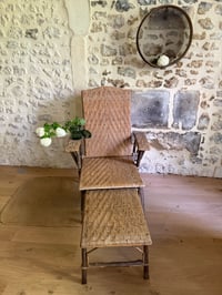 Image 1 of Chaise longue ancienne - Brocante Campagne
