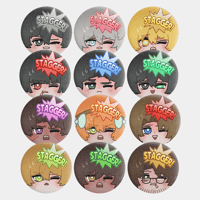 [剩余/LEFTOVERS] STAGGERED Plush Badges