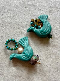 Image 3 of  Pendentifs oiseaux anciens 