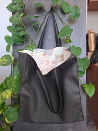 Image 1 of Large handmade shopping bag - khaki