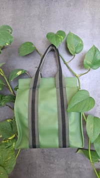 Image 3 of Lunch bag, handmade - green