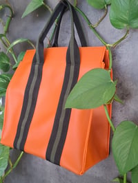 Image 2 of Lunch bag, handmade - orange