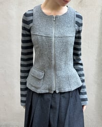 Image 1 of ITALIAN GREY WOOL VEST