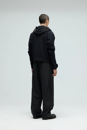 Image of EQUALNEAR - Boxer Hoodie (Black)