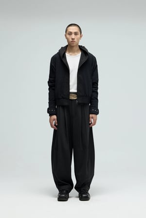 Image of EQUALNEAR - Boxer Hoodie (Black)