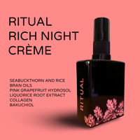 RITUAL RICH NIGHT NOURISHING CREAM  (25+. SKIN CONCERN- VERY DRY, MATURE, PIGMENTATION)