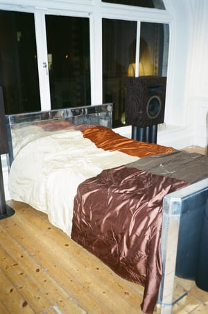 Image of Silk patchwork quilt
