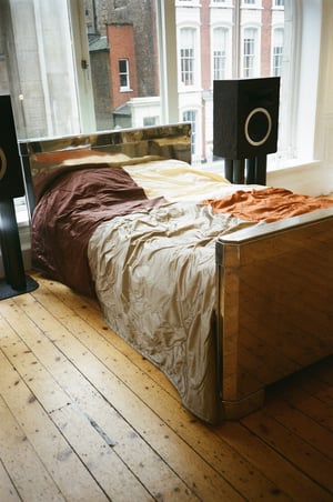 Image of Silk patchwork quilt